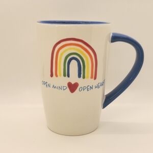 LANG Open Mind Open Heart Rainbow 🌈 Large Mug